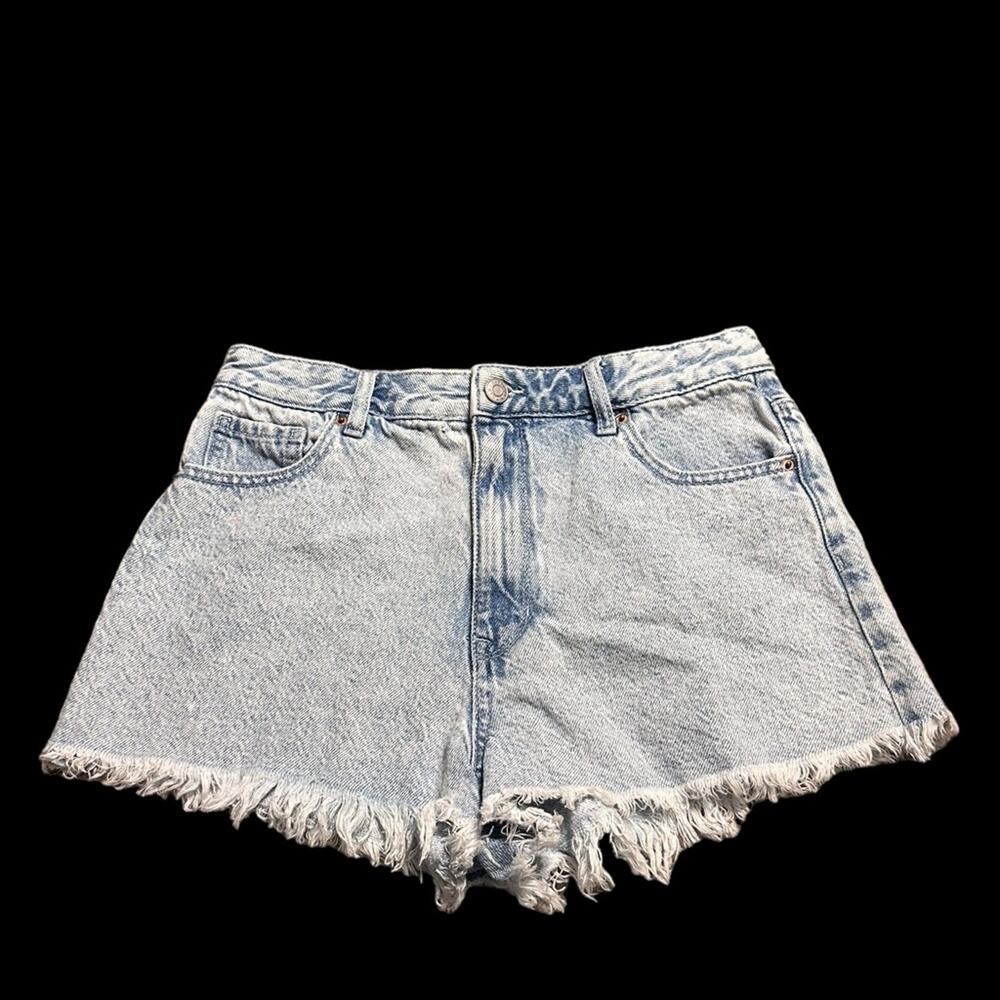 PacSun High Rise Festival Denim Cut Off Jean Shorts size 28